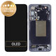 Samsung Galaxy S24 Plus S926B - LCD Kijelző + Érintőüveg + Keret (Cobalt Violet) - GH82-33410C Genuine Service Pack