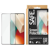 Edzett üveg UWF Xiaomi Redmi Note 13 4G készülékhez, Fekete, SAFE by PanzerGlass