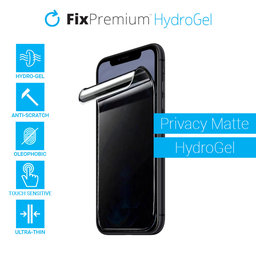 FixPremium - Privacy Matte Screen Protector - Apple iPhone X, XS és 11 Pro