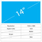 14 LCD Slim Matt 30 pin Full HD No brackets