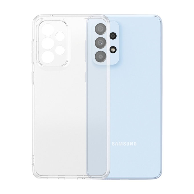 Tok TPU Samsung Galaxy A33 5G készülékhez, Átlátszó, SAFE by PanzerGlass