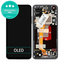 Asus Zenfone 9 AI2202 - LCD Kijelző + Érintőüveg + Keret (Midnight Black) OLED