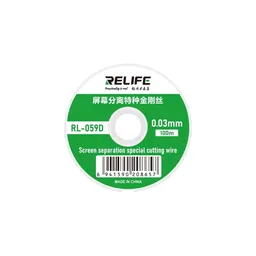 Relife RL-059D - Wire for Separating LCD Displays (0.03mm x 100M)