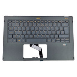 Acer Swift 5 SF514-55T - C burkolat (kartámasz) + billentyűzet CZ/SK - 77033669 Genuine Service Pack