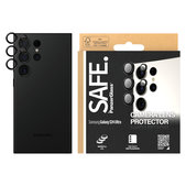 Kameralencse-védő Samsung Galaxy S24 Ultra készülékhez, Fekete, SAFE by PanzerGlass