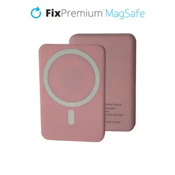 FixPremium - MagSafe PowerBank 5000mAh, rózsaszín