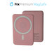 FixPremium - MagSafe PowerBank 5000mAh, rózsaszín