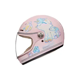 Gyerek sisak elektromos rollerhez és kerékpárhoz (46–52 cm) (Unicorn)