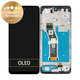 Motorola Moto G04 - LCD Kijelző + Érintőüveg + Keret (Black) - 5D68C23890 Genuine Service Pack