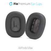 Csere fülpárnák Apple AirPods Max fejhallgatóhoz (Eco-Leather), space gray