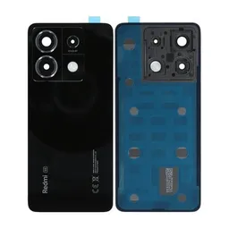 Xiaomi Redmi Note 13 Pro 5G 2312DRA50C - Akkumulátor Fedőlap (Midnight Black) - 5600090N1600 Genuine Service Pack