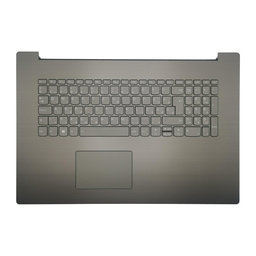 Lenovo Ideapad 330-17ISK - C burkolat (kartámasz) + Billentyűzet DE (Platinum Grey) - 77033804 Genuine Service Pack