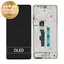 Xiaomi Redmi Note 13 5G 2312DRAABC - LCD Kijelző + Érintőüveg + Keret (Arctic White) - 5600040N1700 Genuine Service Pack