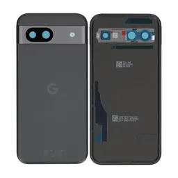 Google Pixel 8a - Akkumulátor Fedőlap (Black) - G949-00784-00 Genuine Service Pack