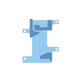 Samsung Galaxy Z Flip 6 F741B, 7 FE F761B - Ragasztó Akkumulátor Rögzítéshez (Adhesive) (Felső) - GH02-25970A Genuine Service Pack