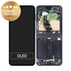 Samsung Galaxy Z Flip 6 F741B - LCD Kijelző + Érintőüveg + Keret (Crafted Black) - GH82-35014E Genuine Service Pack