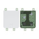 Samsung Galaxy Z Flip 6 F741B - Akkumulátor Fedőlap (White) - GH82-35182F Genuine Service Pack