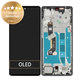 Motorola Moto G85 5G - LCD Kijelző + Érintőüveg + Keret (Urban Grey) - 5D68C24854 Genuine Service Pack