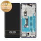 Motorola Moto G85 5G - LCD Kijelző + Érintőüveg + Keret (Cobalt Blue) - 5D68C24856 Genuine Service Pack