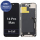 Kijelző In-Cell FHD iPhone 14 Pro Max, Érintőüveg kerettel, FixPremium
