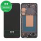 Samsung Galaxy S24 Plus S926B - LCD Kijelző + Érintőüveg + Keret (Onyx Black) TFT