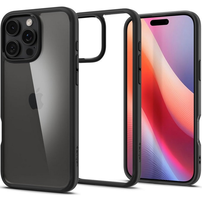 Spigen - Tok Ultra Hybrid - iPhone 16 Pro, matte black