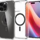 Spigen - Tok Ultra Hybrid á MagSafe-el - iPhone 16 Pro, fekete