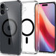 Spigen - Tok Ultra Hybrid á MagSafe-el - iPhone 16, fekete