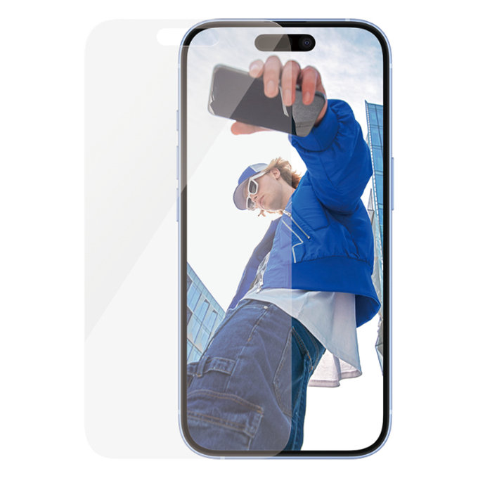 PanzerGlass - Edzett Üveg - iPhone 16, tiszta