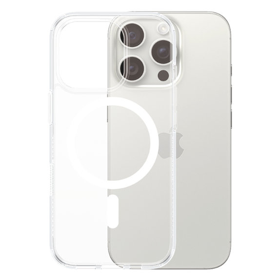 PanzerGlass - Tok HardCase - MagSafe - iPhone 16 Pro, átlátszó