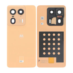 Motorola Edge 50 Ultra - Akkumulátor Fedőlap (Peach Fuzz) - 5S58C24473 Genuine Service Pack