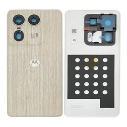 Motorola Edge 50 Ultra - Akkumulátor Fedőlap (Nordic Wood) - 5S58C24472 Genuine Service Pack