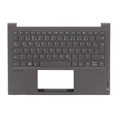Lenovo ThinkBook 13X ITG - C burkolat (kartámasz) + Billentyűzet DE (Slate Gray) - 77034096 Genuine Service Pack
