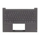 Lenovo ThinkBook 13X ITG - C burkolat (kartámasz) + Billentyűzet DE (Slate Gray) - 77034096 Genuine Service Pack
