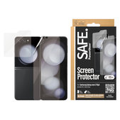 Védőfólia UWF és edzett üveg Samsung Galaxy Z Flip6 készülékhez, Átlátszó, SAFE by PanzerGlass
