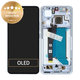 Xiaomi 14T Pro - LCD Kijelző + Érintőüveg + Keret (Titan Blue) - 56001700N1200 Genuine Service Pack