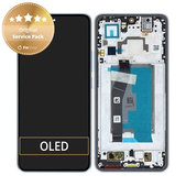 Xiaomi 14T - LCD Kijelző + Érintőüveg + Keret (Titan Blue) - 5600050N12A00 Genuine Service Pack