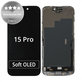 Apple iPhone 15 Pro - LCD Kijelző + Érintőüveg + Keret Refurbished PRO