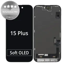 Apple iPhone 15 Plus - LCD Kijelző + Érintőüveg + Keret Refurbished PRO