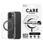Kickstand tok MagSafe támogatással iPhone 16 készülékhez, Fekete, CARE