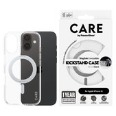 Kickstand tok MagSafe támogatással iPhone 16 készülékhez, Ezüst, CARE