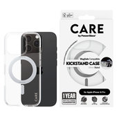 Kickstand tok MagSafe támogatással iPhone 16 Pro készülékhez, Ezüst, CARE