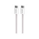 PURO - USB-C Kábel / USB-C, 60W, Fabrik FABK4, 1,5 m, sandshell