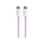 PURO - USB-C Kábel / USB-C, 60W, Fabrik FABK4, 1,5 m, coraltastic