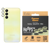 Hoops Kameralencse-védő Samsung A25 5G készülékhez, Sárga, PanzerGlass