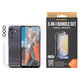 Bundle Hoops + Edzett üveg UWF + Hard Case D3O Samsung Galaxy A25 5G készülékhez, Átlátszó, PanzerGlass