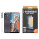 Bundle Hoops + Edzett üveg UWF + Hard Case D3O Samsung Galaxy A25 5G készülékhez, Átlátszó, PanzerGlass