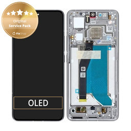 Xiaomi 14T Pro - LCD Kijelző + Érintőüveg + Keret (Titan Gray) - 56001600N1200 Genuine Service Pack
