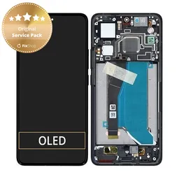 Xiaomi 14T Pro - LCD Kijelző + Érintőüveg + Keret (Titan Black) - 56001500N1200 Genuine Service Pack