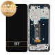Motorola Moto G24, G24 Power - LCD Kijelző + Érintőüveg + Keret (Black) - 5D68C23810 Genuine Service Pack